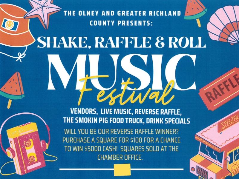 Shake, Raffle & Roll Music Festival